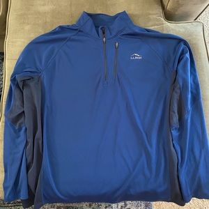 L.L. Bean Men’s Ridge Runner Quarter Zip, XXLT